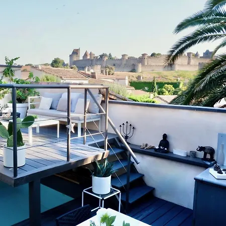 La Maison Blanche 5*, Piscine&vue Cité Médiévale Villa