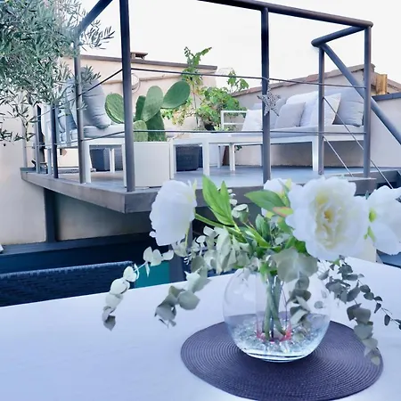 别墅 La Maison Blanche 5*, Piscine & Vue Cite Medievale *