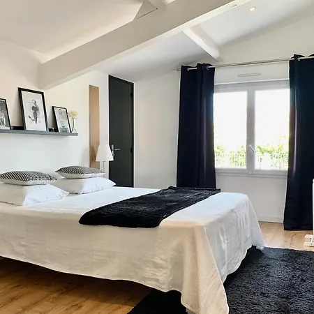 别墅 La Maison Blanche 5*, Piscine & Vue Cite Medievale 卡尔卡松