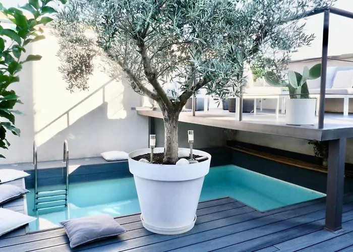 La Maison Blanche 5*, Piscine & Vue Cite Medievale Carcassonne