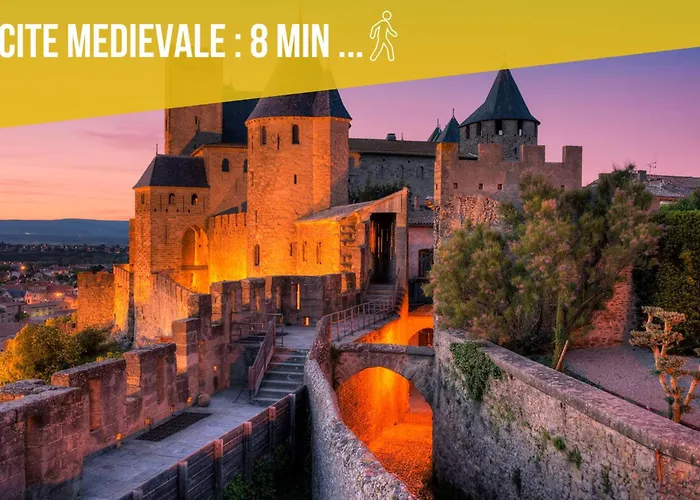 Villa La Maison Blanche 5*, Piscine & Vue Cite Medievale *